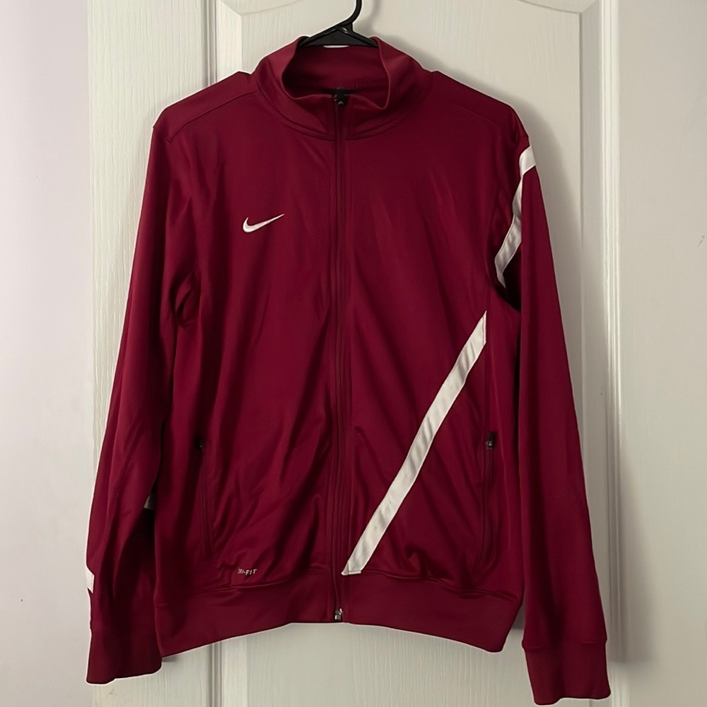 Red and White Nike Jacket